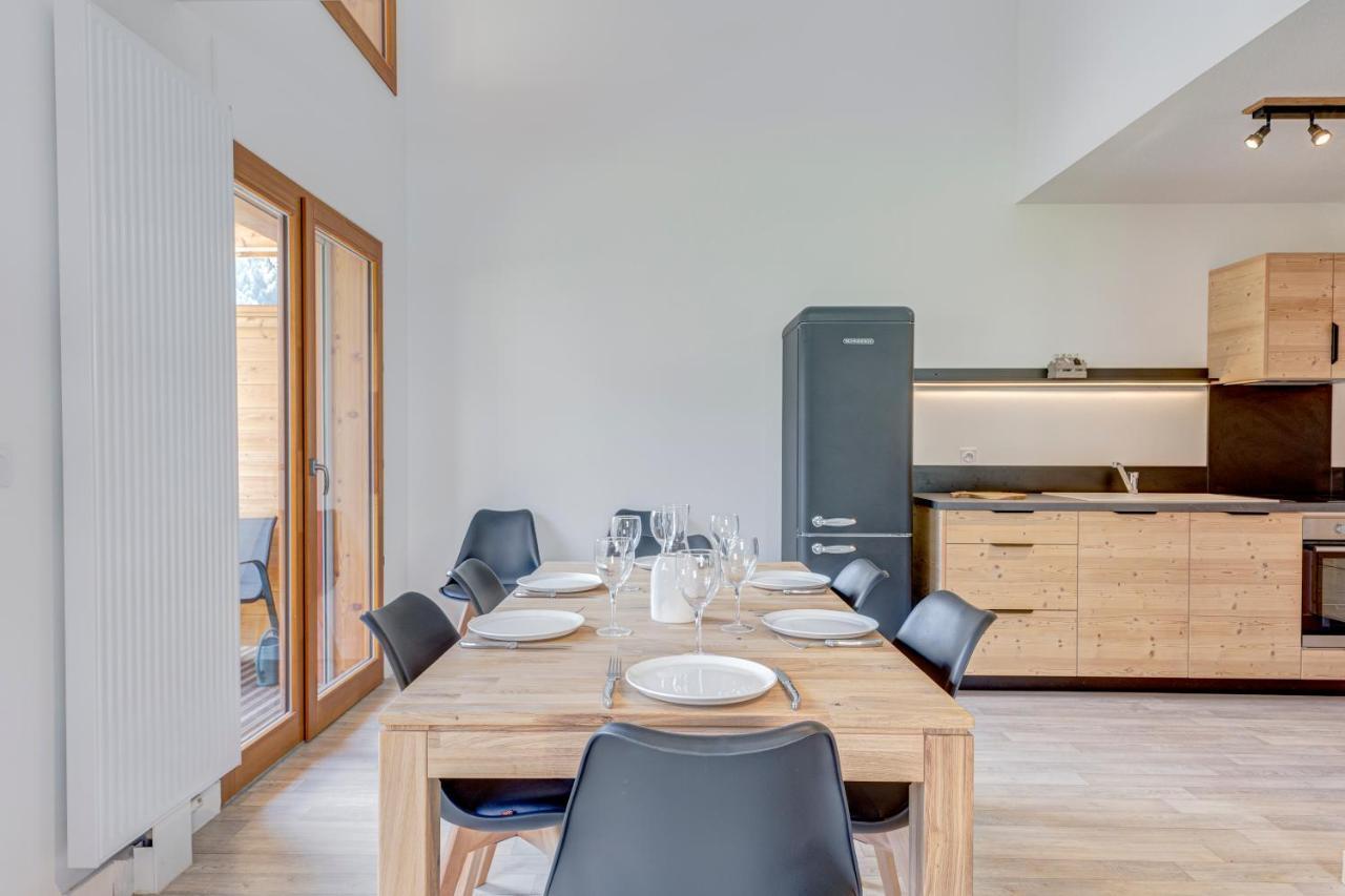 La Poudreuse - Duplex Avec Balcon Vue Montagne - Flumetアパートメント エクステリア 写真