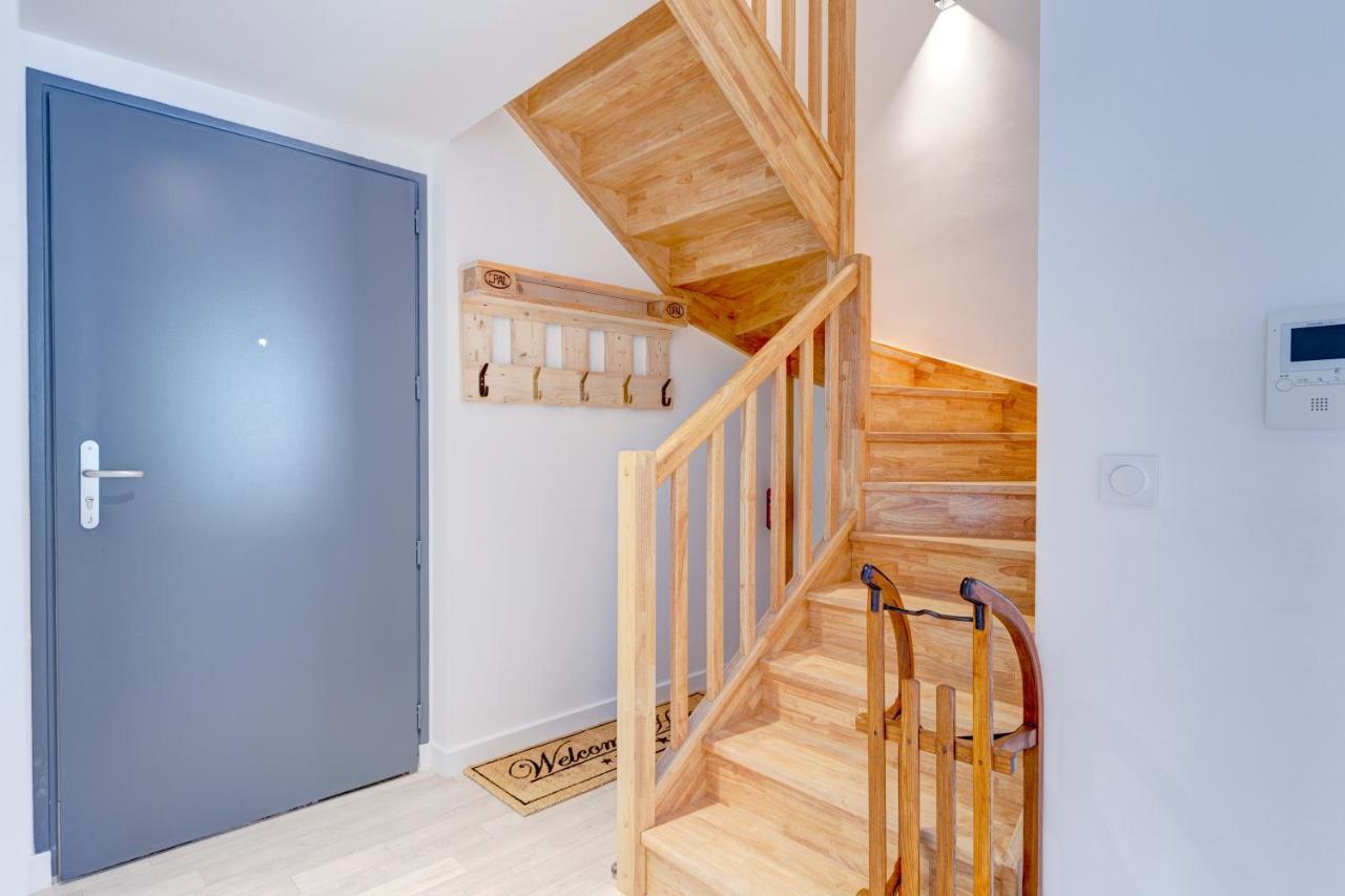 La Poudreuse - Duplex Avec Balcon Vue Montagne - Flumetアパートメント エクステリア 写真