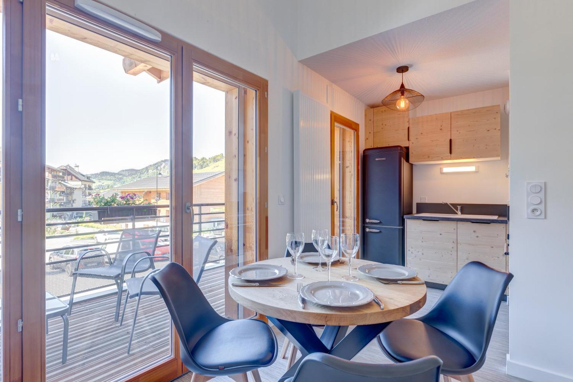 La Poudreuse - Duplex Avec Balcon Vue Montagne - Flumetアパートメント 部屋 写真